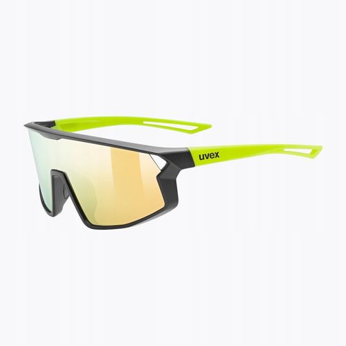 Okulary przeciwsłoneczne dziecięce UVEX Skyryse Jr black/yellow matt/mirror na Arena.pl