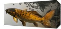 Obraz 40x20cm Spokojna Ryba Koi