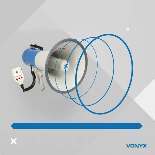 Megafon 65W VONYX USB MP3 AUX AKUMULATOR na Arena.pl
