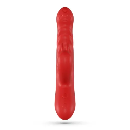 CRUSHIOUS LAPIN THRUSTING RABBIT VIBRATOR RED na Arena.pl