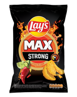 Lay's Strong Chipsy karbowane Chilli&Lime 120 g