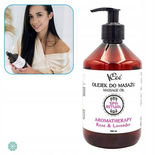 OLEJEK DO MASAŻU BAŃKĄ CHIŃSKĄ NATURALNY VCEE 500ML na Arena.pl