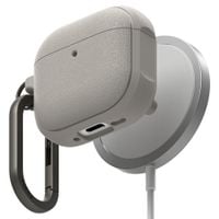 Etui Ringke Onyx MagSafe DO AirPods 4 TPU Ciepły Szary