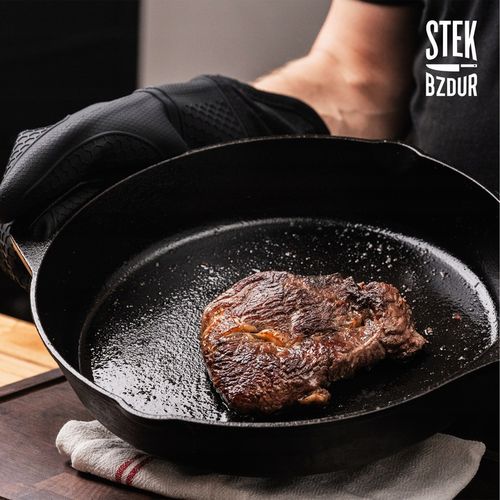 Rękawice Kuchenne Grillowe Stek Bzdur Silikonowe Żaroodporne Długie na Arena.pl