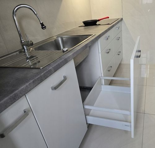 Kosz na śmieci SORT 62L do szafki szuflady 60 Blum 4 pojemniki na odpady na Arena.pl