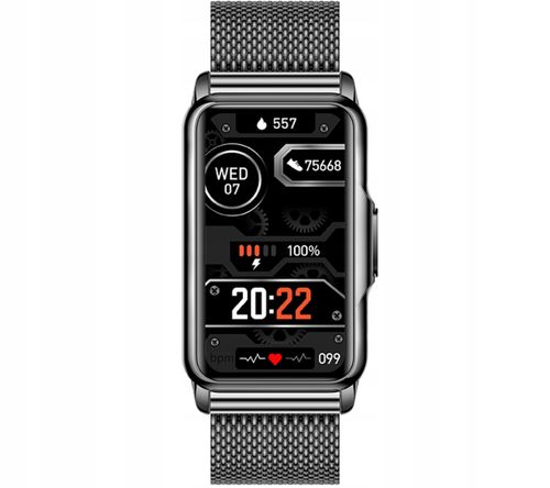 Smartwatch niktrade 206475748 czarny na Arena.pl