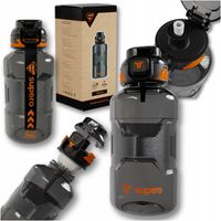 BUTELKA NA WODĘ SZCZELNA BPA FREE TRITANOWY SPORTOWY BIDON Z USTNIKIEM