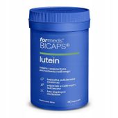 BICAPS LUTEIN 60 KAP LUTEINA ZEAKSANTYNA ZDROWE OCZY WZROK | ForMeds