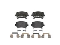 2X Klocki BREMBO Xtra Tył AUDI A3, A4, TT; SEAT LEON, LEON SC, LEON ST; SKO
