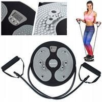 TWISTER do ćwiczeń OBROTOWY Sapphire-36 Z MASAŻEREM ekspander LICZNIK