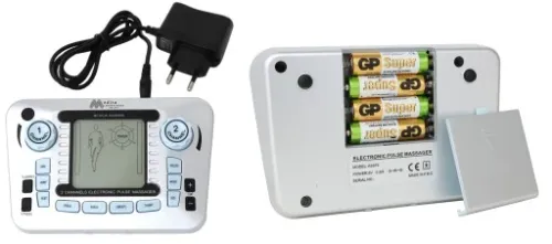 ELEKTROSTYMULATOR TENS EMS ELEKTRODY 3 RODZAJE+BAT na Arena.pl