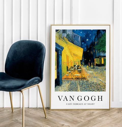 Plakat cyfrowy do wydruku van gogh caffe na Arena.pl