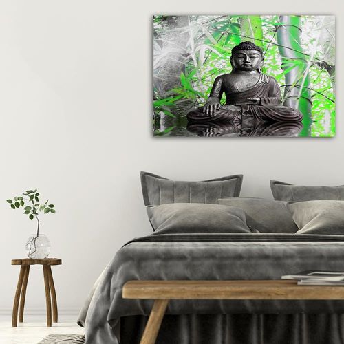 Deco Panel, Budda i bambusy 1 60x40 na Arena.pl