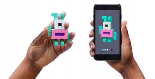 ZABAWKA DLA PRZEDSZKOLAKA KLOCKI MAGNETYCZNE KREATYWNA UKŁADANKA TRWAŁA na Arena.pl