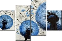 140CM 70 OBRAZ NIEBIESKIE DMUCHAWCE ŚCIENNY