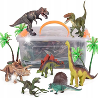 Zestaw Dinozaurów dla Dzieci - Mata 100x80, Figurki, Akcesoria Edukacyjne