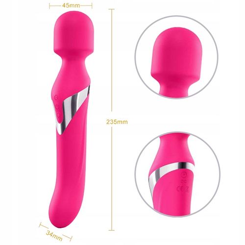 Wibrator dwustronny, dwa silniki. Feromony 5 ml. na Arena.pl