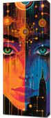 Obraz 40x100cm Cyfrowa Psyche