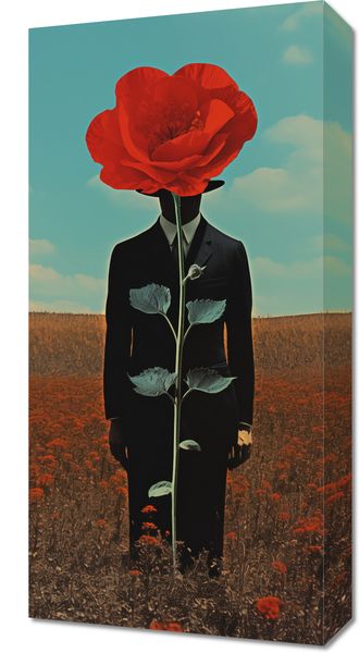 Obraz 30x60cm Obserwator zza Maku zdjęcie 1