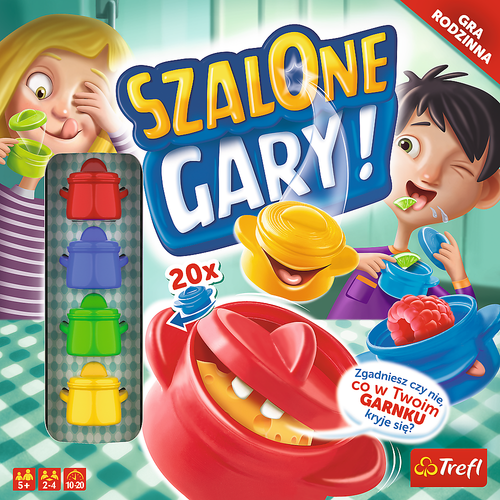 Gra rodzinna Szalone Gary Trefl 01767 na Arena.pl