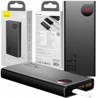 POWERBANK BASEUS 20000mAh 22.5W PD QC ADAMAN SZYBKI POWER BANK KABEL USB-C