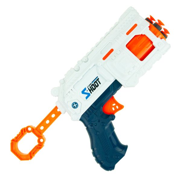 Pistolet Wyrzutnia Strzałek Na Piankowe Strzałki + 8 Naboi Naboje Nerf zdjęcie 10