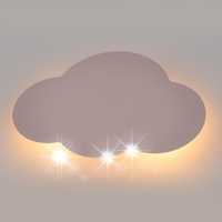 KINKIET LAMPA ŚCIENNA TK LIGHTING CLOUD 4967 KSZTAŁT CHMURKA RÓŻOWY