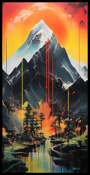 Plakat 50x100cm Górska Alchemia zdjęcie 2
