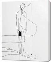 Obraz 70x90cm Samotna Wędrówka