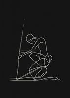 Plakat 39,5x55cm Linia