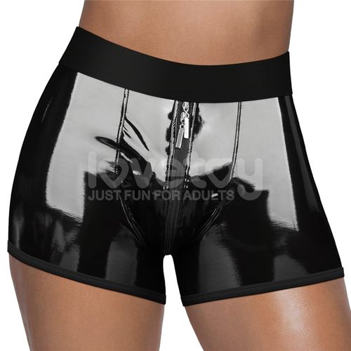 chic strap on shorts (36   39 inch waist) black na Arena.pl