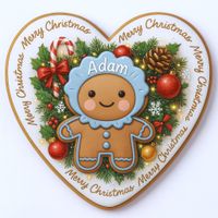 CIASTKO LUKROWANE MAMIK FAMILY ADAM ROZ.XL SERCE RĘCZNIE ROBIONE