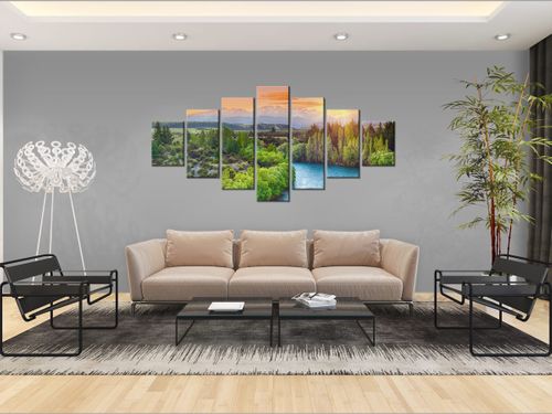 Obraz drukowany płótno 7 elementów 210x100 GRATIS na Arena.pl