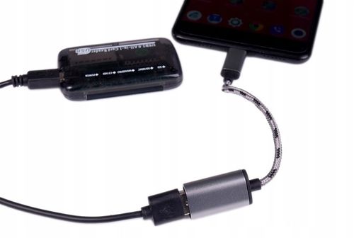 Adapter Kabel NYLON OTG USB-C Typ C do USB 3.0 na Arena.pl