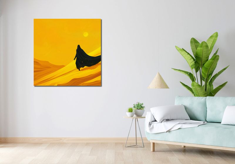 Obraz 90x90cm Pustynia Wzywa zdjęcie 2