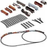 *LT93 KOLEJKA ELEKTRYCZNA TOR LOKOMOTYWA Z WAGONAMI