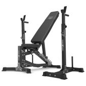 Ławka MS-L102 + Stojaki MS-S108 MARBO - Zestaw do treningu 300kg