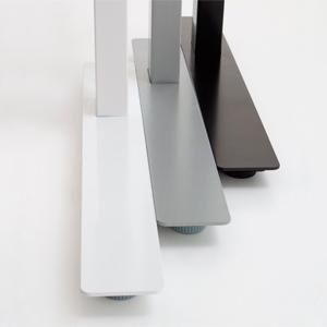 Biurko komputerowe ergonomiczne regulowane + panel sterujący LCD z programowalnymi 9-pozycjami zdjęcie 9