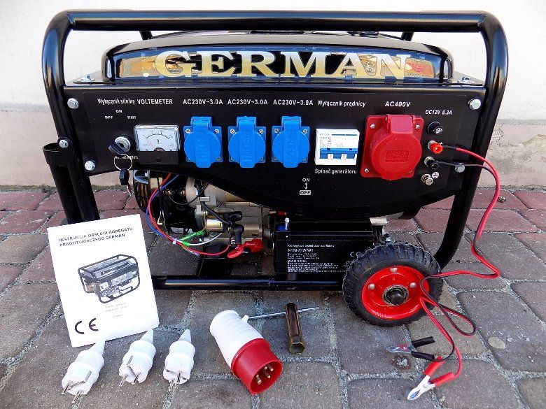 Agregat generator prądotwórczy 3,63kVA E-START HIT zdjęcie 1