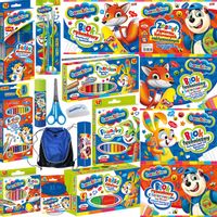 BAMBINO WYPRAWKA SZKOLNA DUŻY ZESTAW DO SZKOŁY XXL 19 ELEMENTÓW