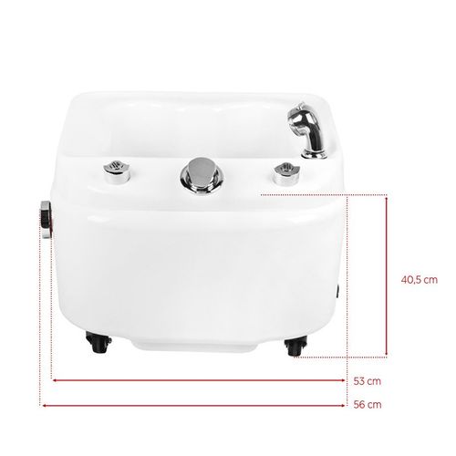 Brodzik Azzurro do pedicure z hydromasażem A023 na Arena.pl