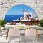 Fototapeta - Lato na Santorini 150x105