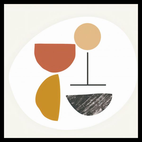 Plakat 50x50cm Kompozycja Balans zdjęcie 2