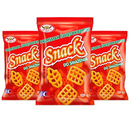 Społem Kielce Przysmak Świętokrzyski Snack do smażenia 400 g x 3 sztuk na Arena.pl
