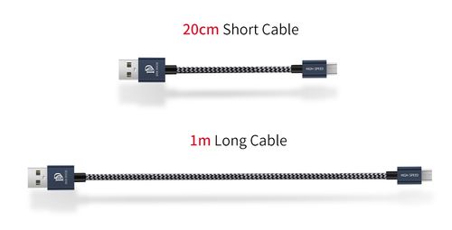 2-PAK KABEL 2.4A - 100CM + 20CM MICRO-USB DUX DUCIS na Arena.pl