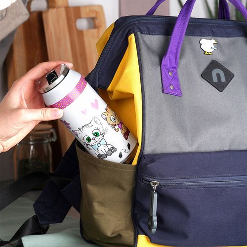 Kubek termiczny puszka KOTEK 400 ml na Arena.pl