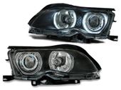 Lampy Reflektory BMW E46 01-05r BIAŁE RINGI CCFL