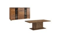 Zestaw Mebli pokojowych Komoda + Ława Dąb Lefkas