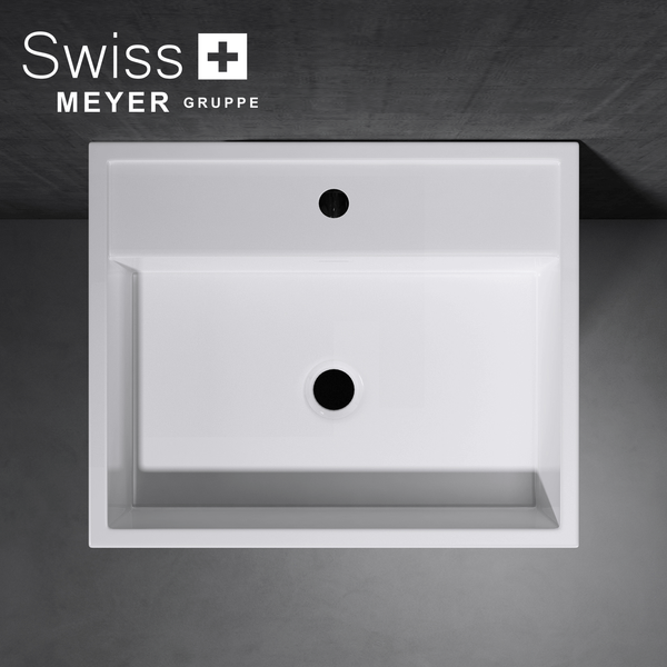 Umywalka wolnostojąca z konglomeratu - LARA SWISS MEYER zdjęcie 4