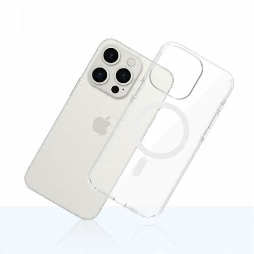 Nieżółknące etui MagSafe na tył do iPhone 15 Pro Max 3mk EverClear Mag Case na Arena.pl